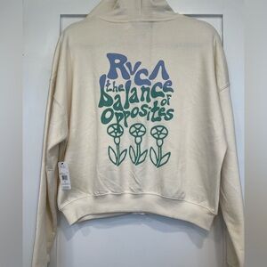 RCVA Don’t Doubt Hoody Women’s Medium Cream